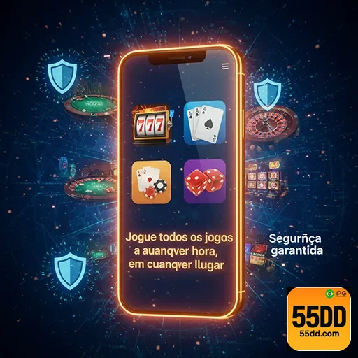 Jogador acessando casino mobile no Brasil