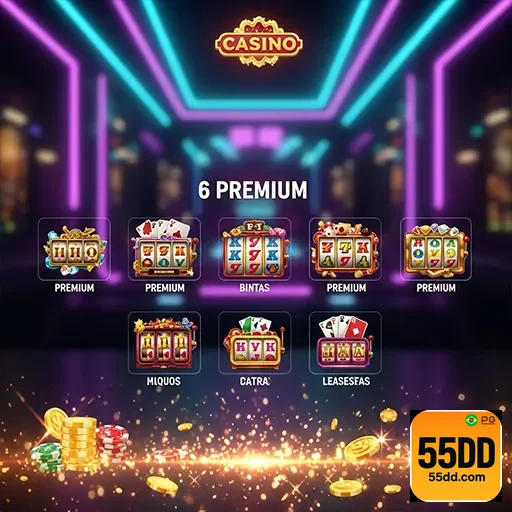 Jogadores em uma mesa de cassino ao vivo, com dealers ao fundo